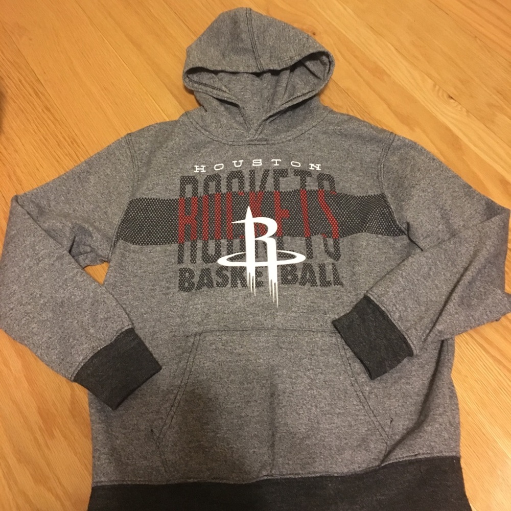 NBA hoodie with Houston rockets graphic